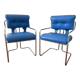 Paire de fauteuils modèle “Tucroma”, dessinés en 1971 par Guido Faleschini pour l’éditeur italien i4 Mariani