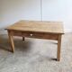 Table basse en bois massif