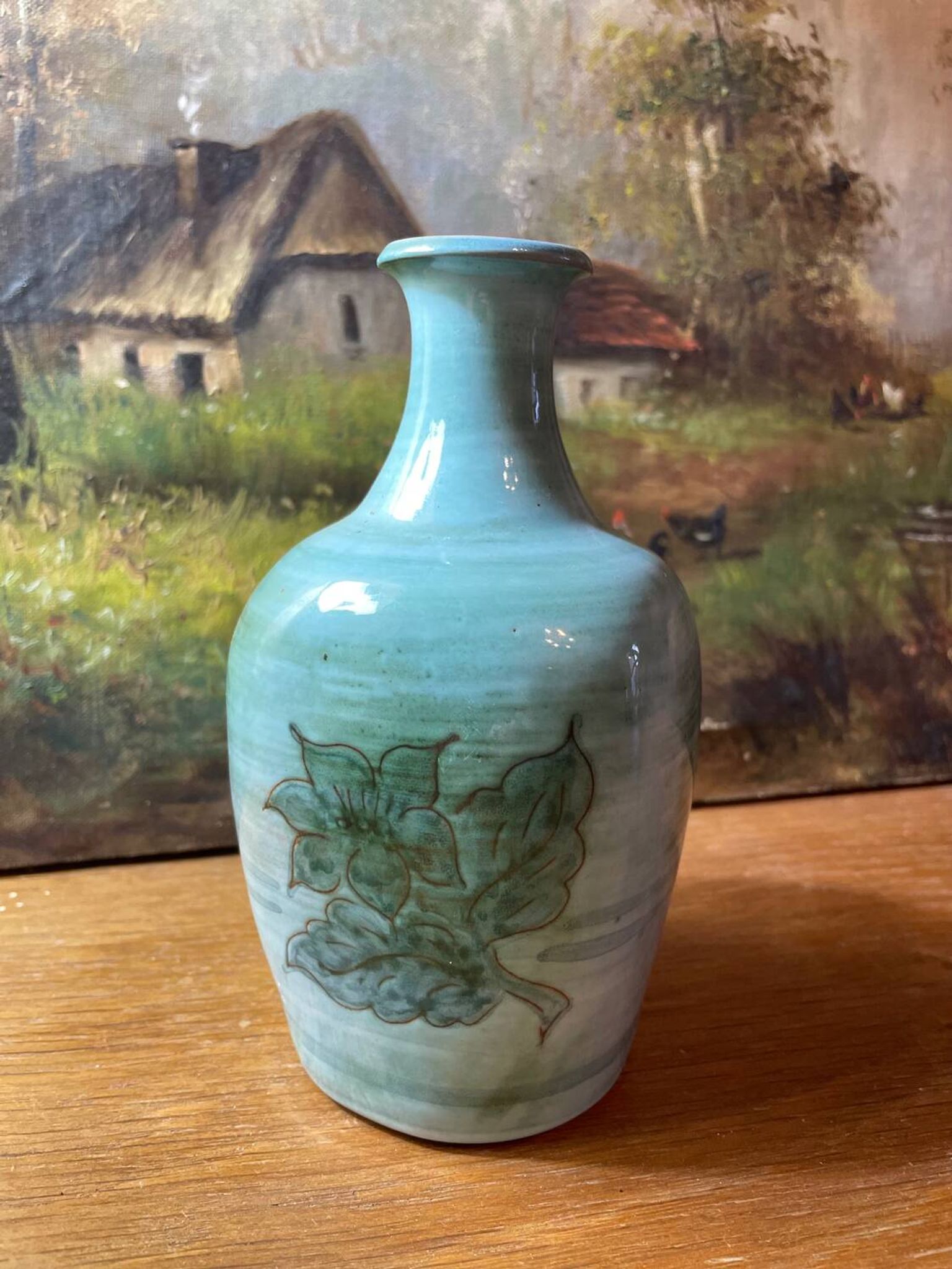 Vase vintage signé lp