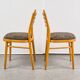 Set of 4 Dining Chairs, by TON, 1960s, Czechoslovakia