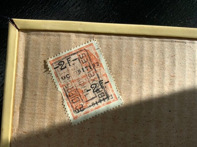 Original advertisement Lucien lelong plasticized iron plate, perfume N