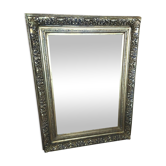 Golden mirror 107x80cm