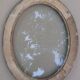 Beautiful old wooden oval frame - Art Deco 1920