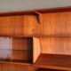 Vintage Teak Wall Unit Nils Jonsson for Troedes Bjärnum