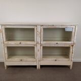 Patinated display cabinet