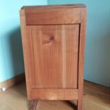 Art deco wooden bedside table