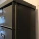 Industrial locker cabinet with valves