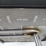 Dutch Design Leather Swivel "Optie" Lounge Chair by Harvink, 1990s