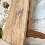 Vintage farm table with spindle legs.