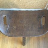 Pair of brutalist stools