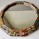 Vintage floral paper mirror