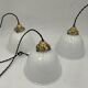 Opaline pendant lights