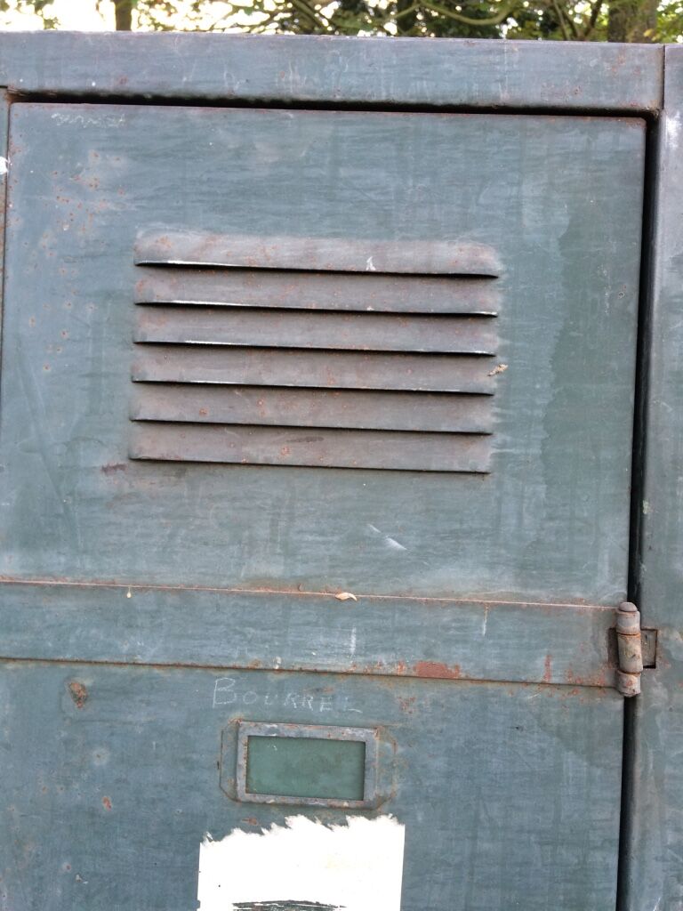 Locker metal cabinet factory 2 doors