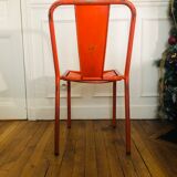 Orange Tolix chair