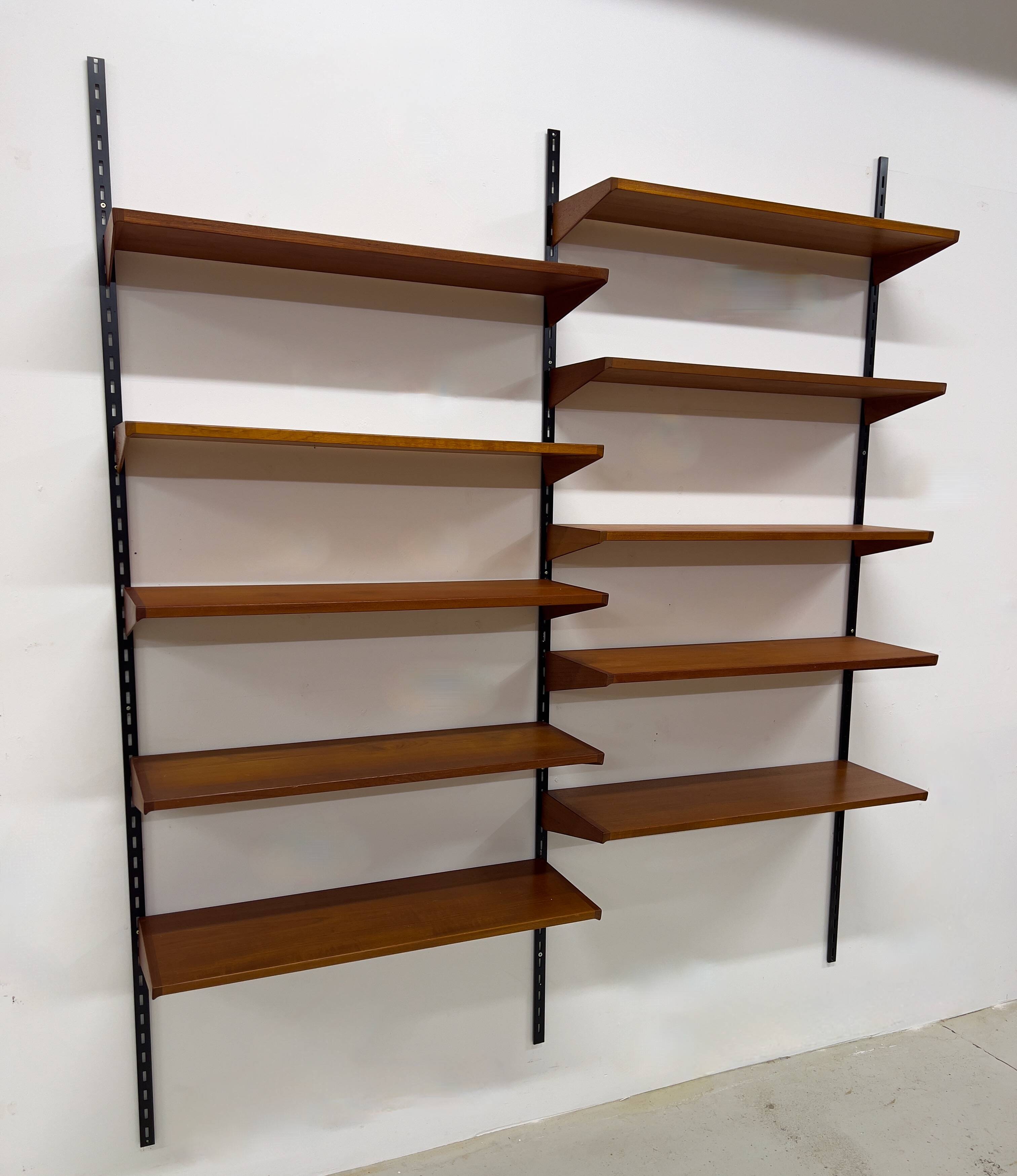Teak Shelving System By Kai Kristiansen For Feldballes