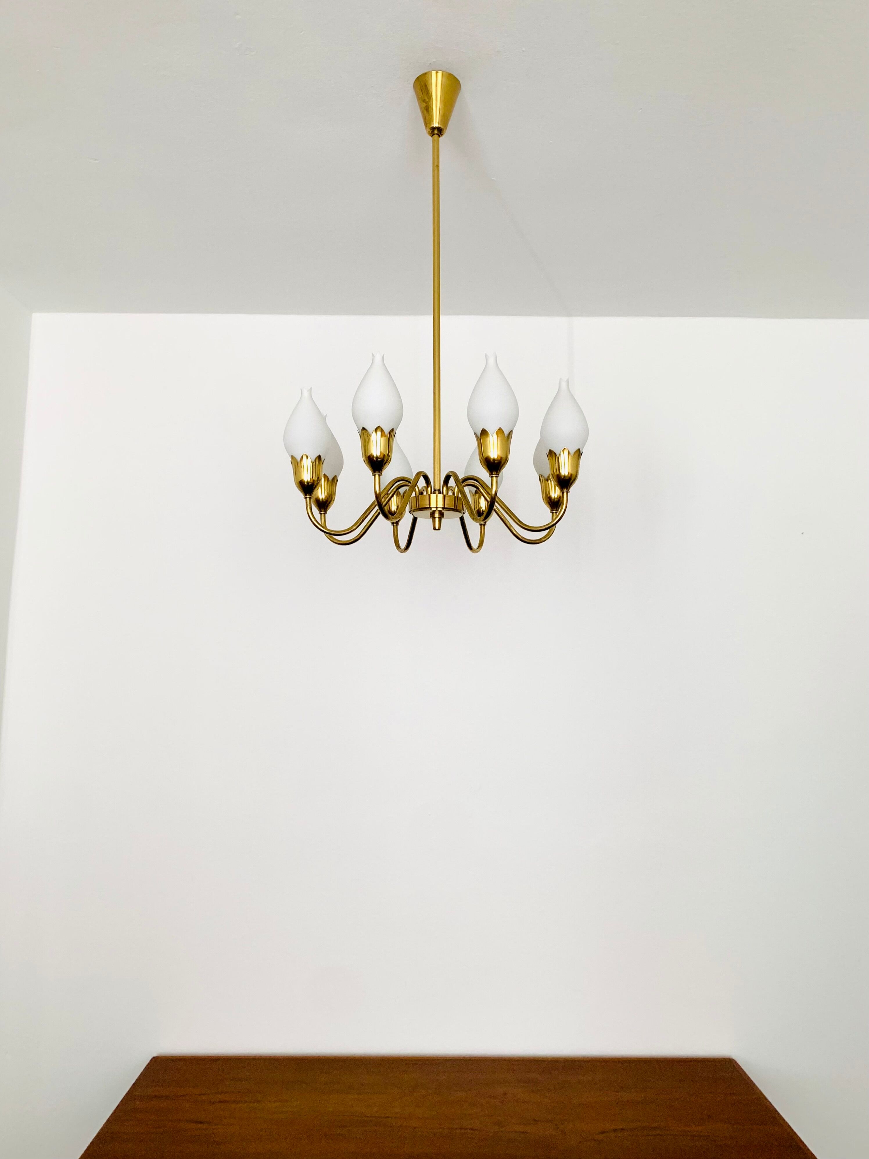 Brass Chandelier by Fog and Morup