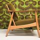 Scandinavian armchair from the 1960s