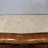 Secretary Napoleon III in rosewood and rosewood Marble top