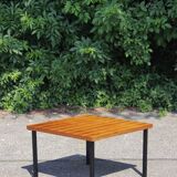 Table basse moderniste en palissandre de Rio, Mutz 1950s
