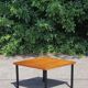 Table basse moderniste en palissandre de Rio, Mutz 1950s