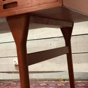 Teak desk design by Nanna Ditzel and Ed Soren Willadsen, 1955.