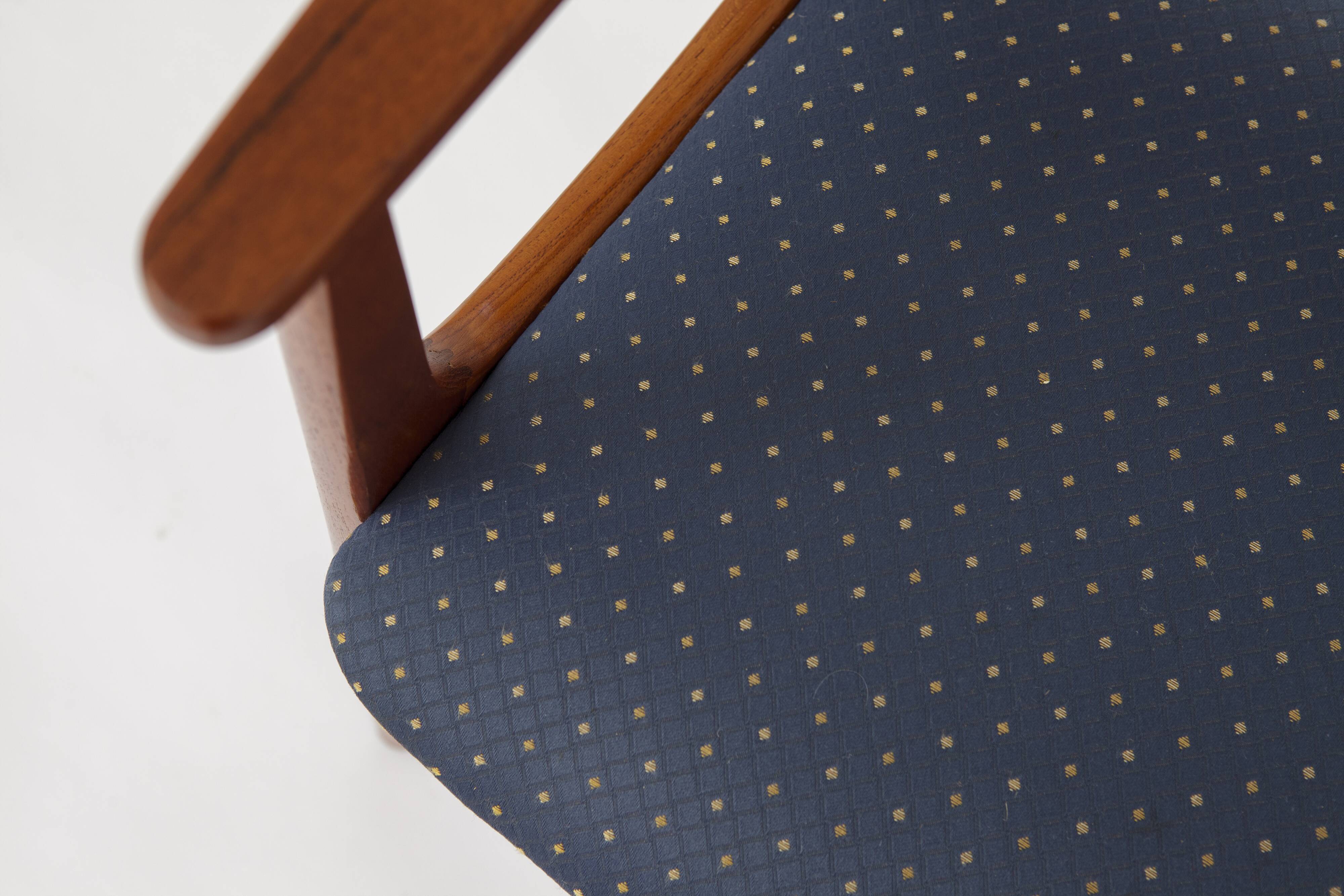 2 chaises à repas en teck années 1960 par KS Mobler, Danemark