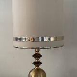 Lampe vintage en laiton des années 70