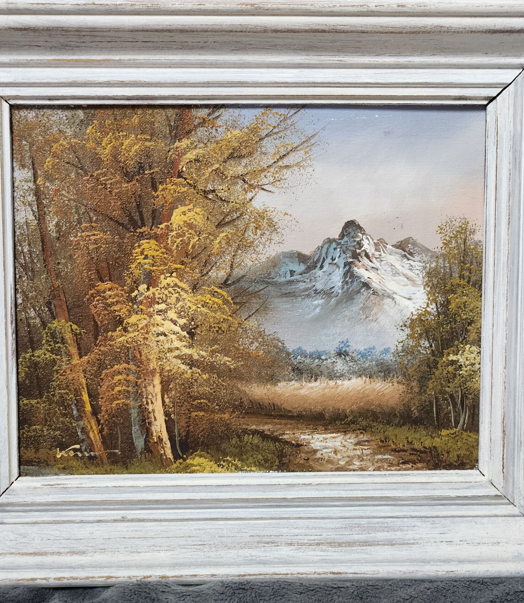 Oil painting on canvas