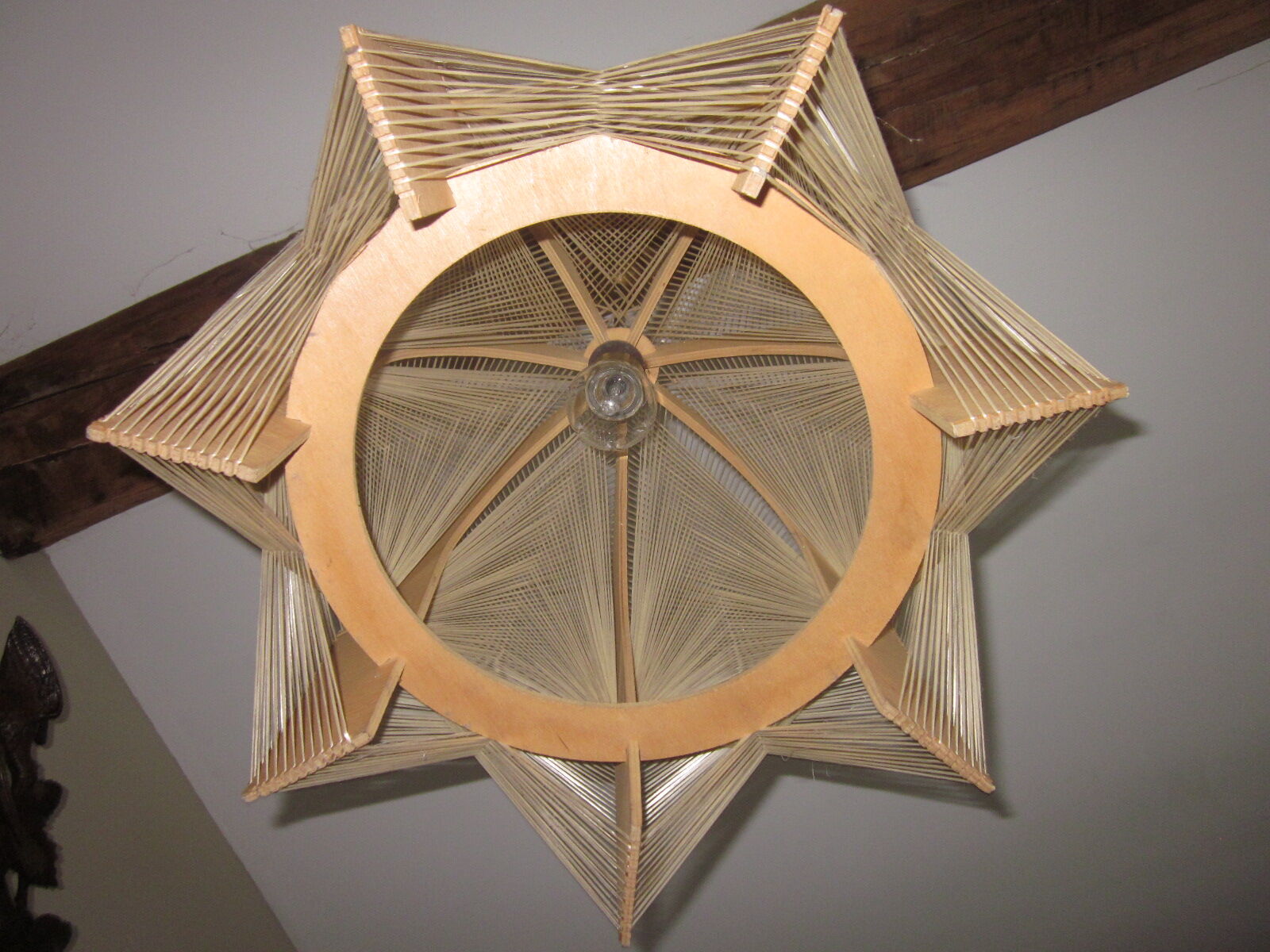 Hanging of wood and son