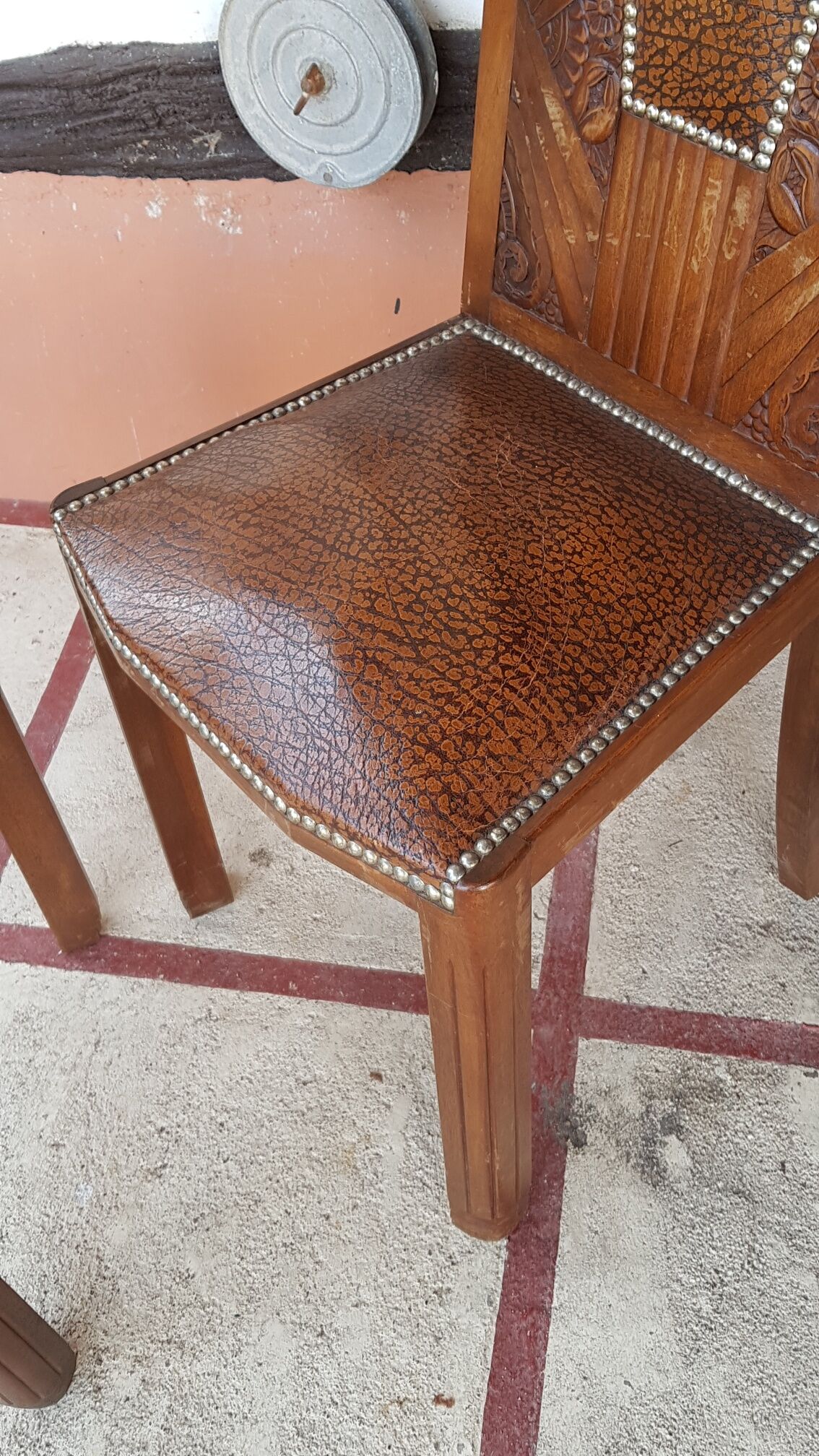 Pair of art deco chairs 1930