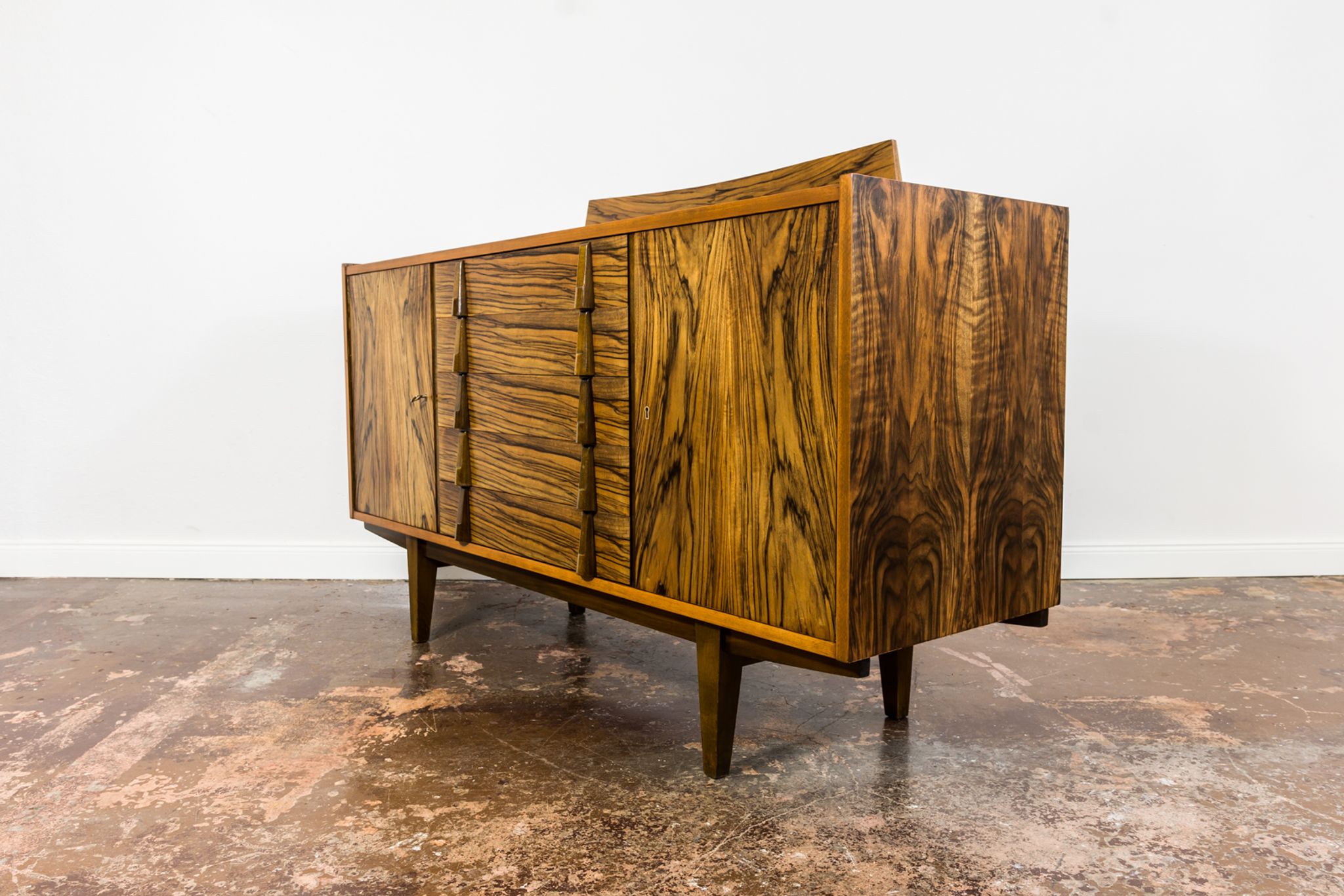Sideboard by R. T. Hałas, Bydgoskie Fabryki Mebli, 1960's