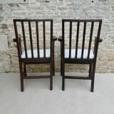 Pair of armchairs signed, Beithcraft, 60s