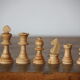 Jeu d'échec Staunton en bois