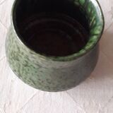 Vase vintage en terre cuite vernissée