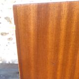 Scandinavian chest of drawers with 4 drawers and storage, circa 60's