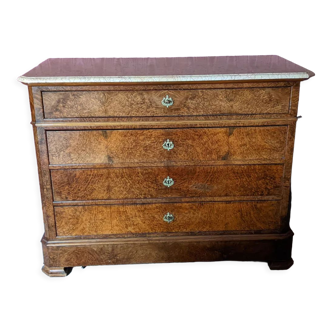 Louis Philippe style chest of drawers