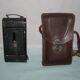 Former Luminor bellows camera (made in France) early 20th century with its leather case