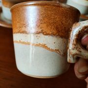 Coffee service and dessert in stoneware west Germany