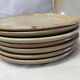 Set of 8 marsh stoneware plates