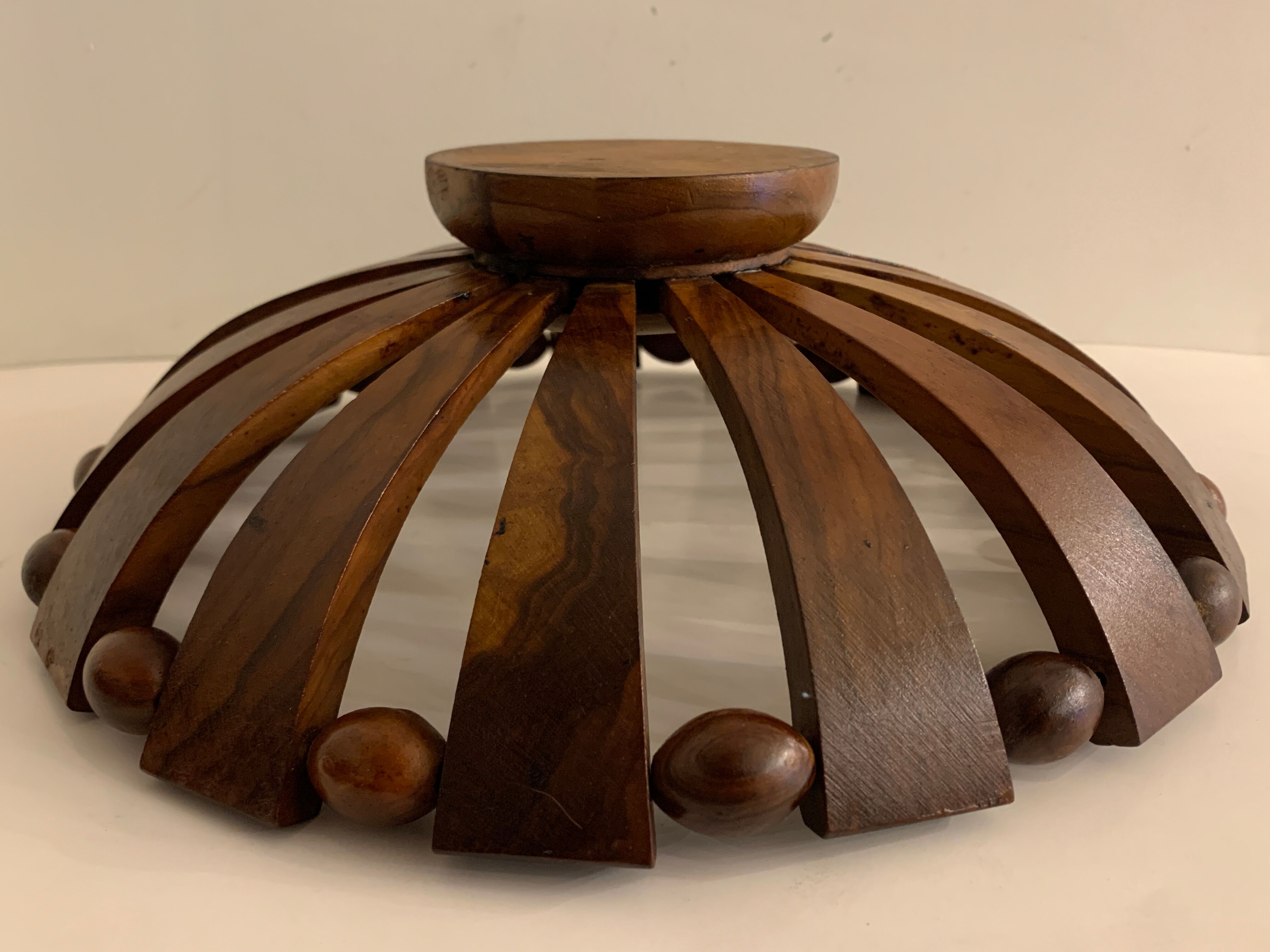 Teak fruit cup, 1960