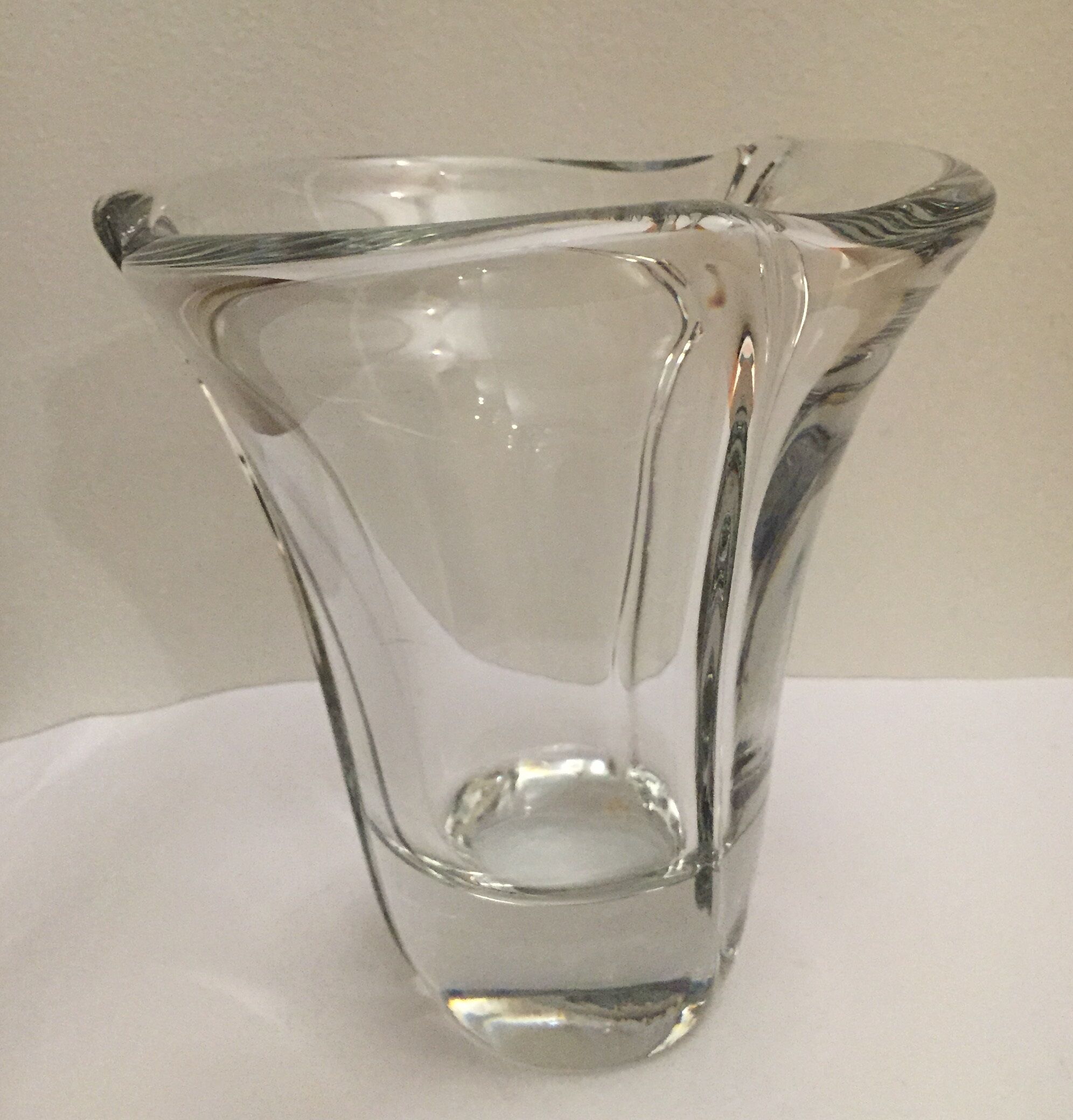 Daum Crystal vase