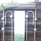 Vintage coat door