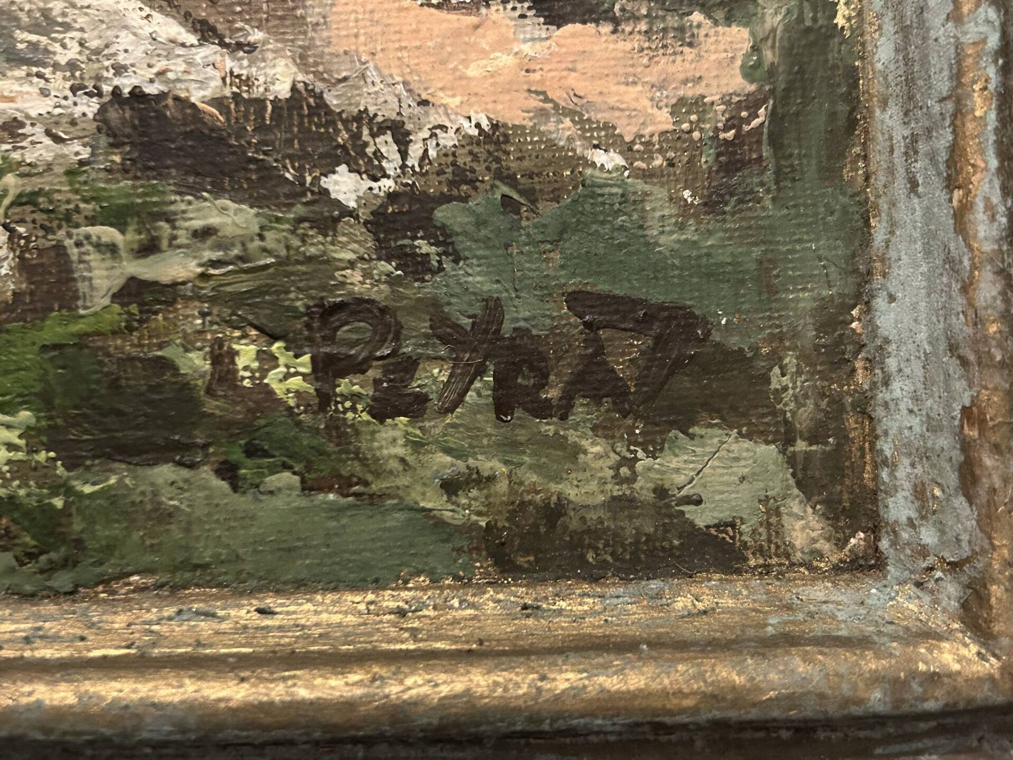 Painting, marine by Louis Peyrat (1911-1999)