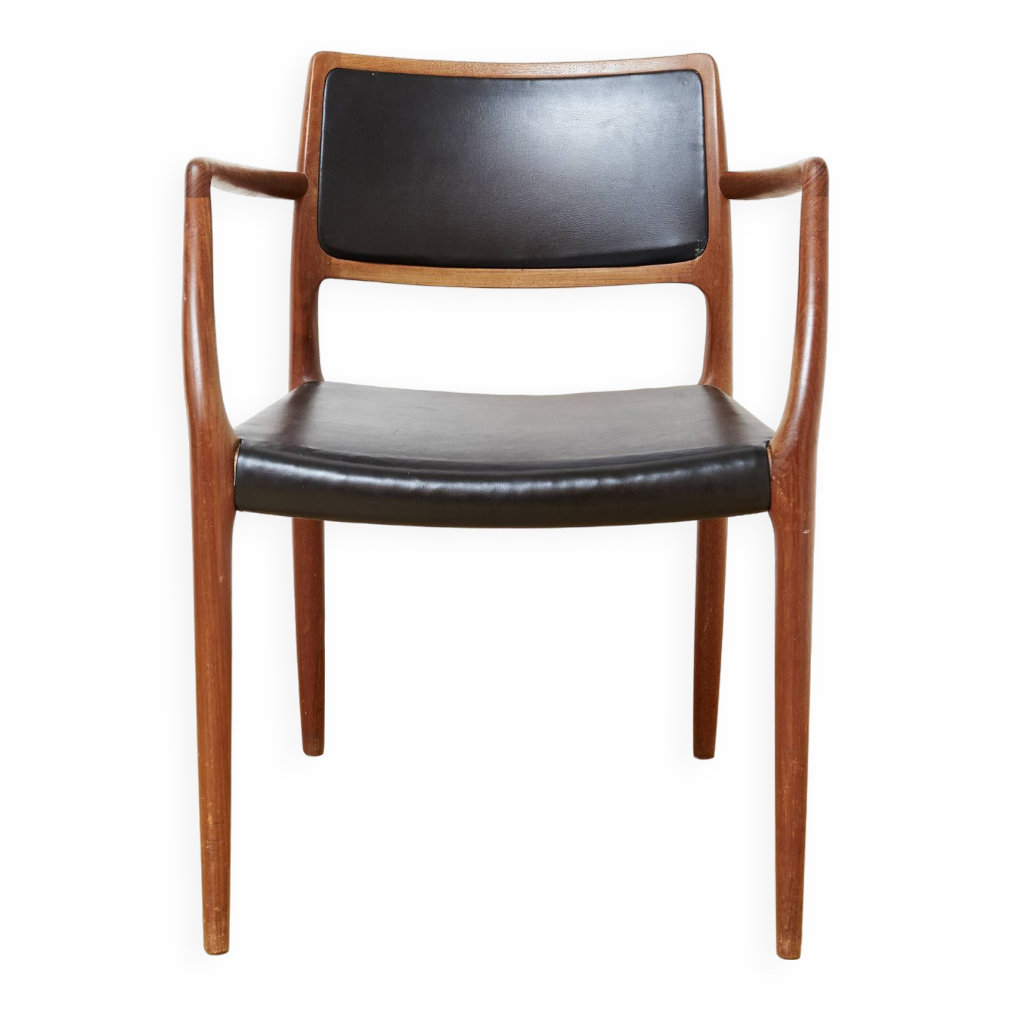 Chaise Niels Otto Møller n°65 pour JL Møller