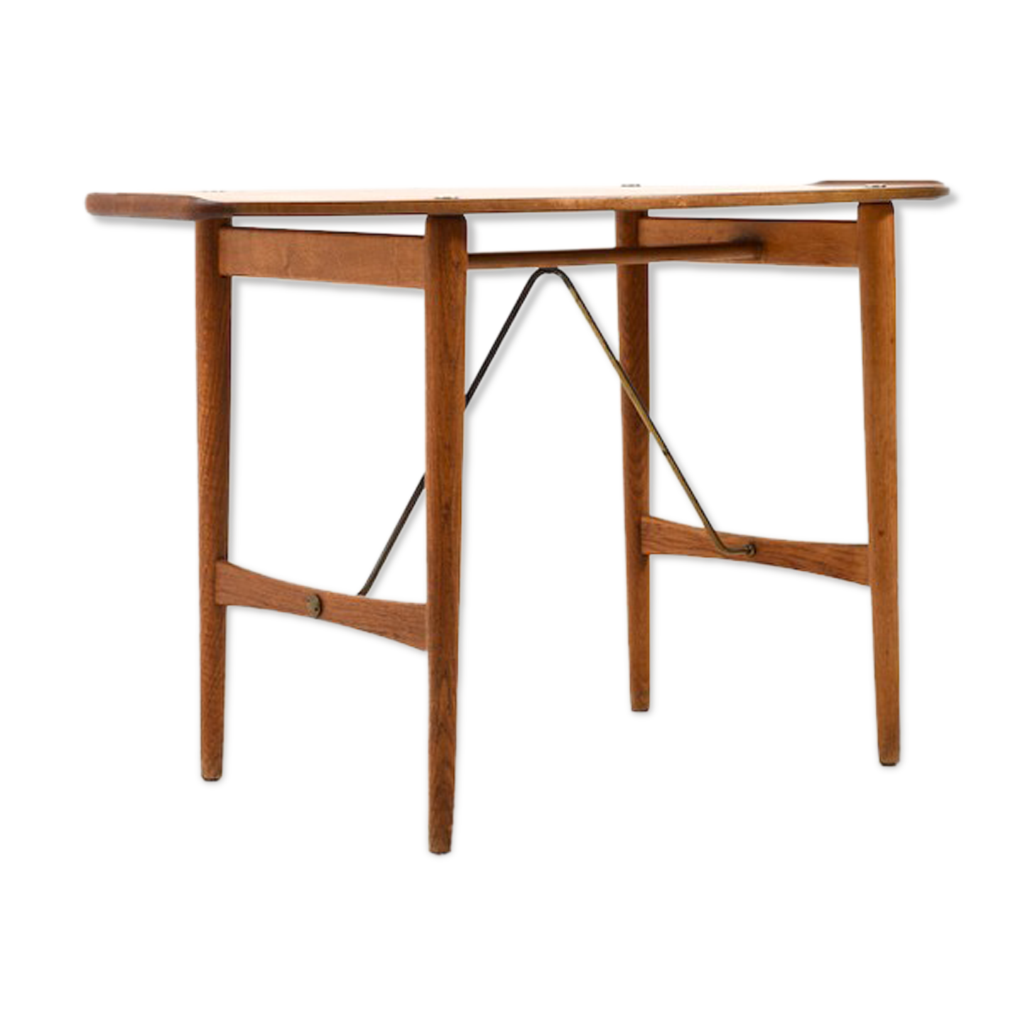 Danish mid century butler's tray table in teak