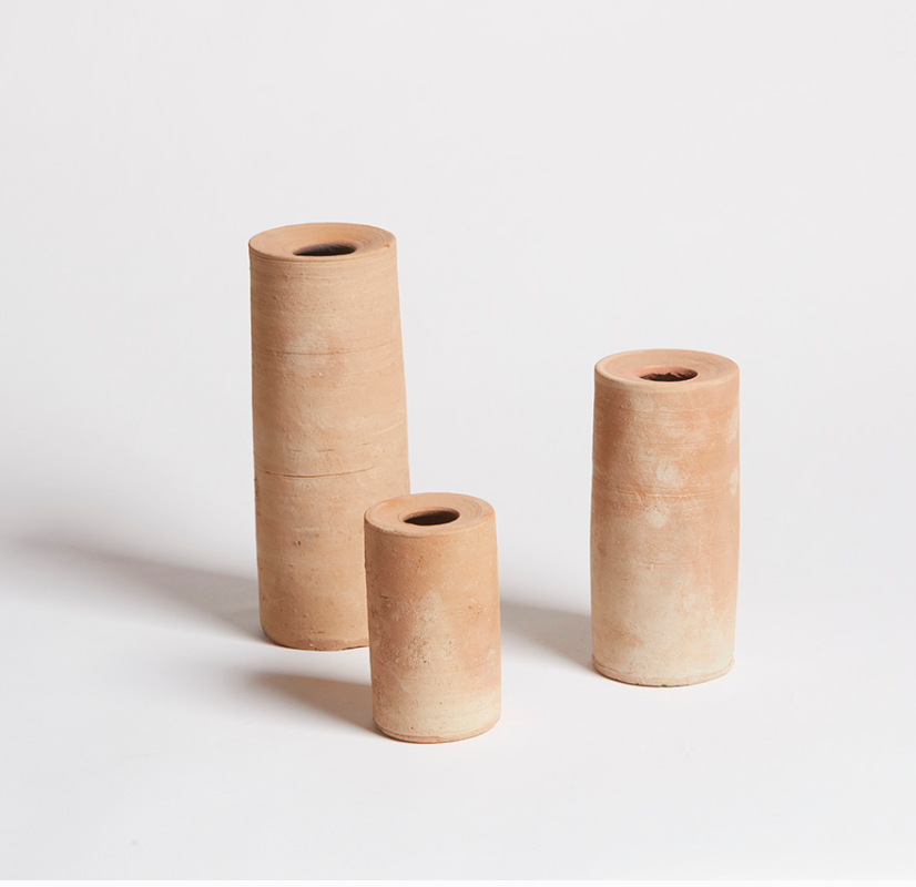 Terracotta vase "tiller" 20cm