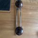 Wooden ball wall coat rack