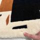 2 tapis moderne tuftés main, 1960