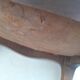 Repose pied ancien, en merisier