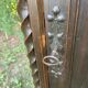 Neo Gothic oak cabinet